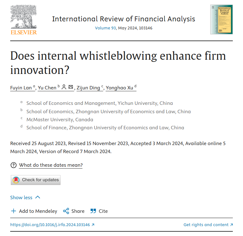 许泳昊-Does internal whistleblowing enhance firm innovation.png